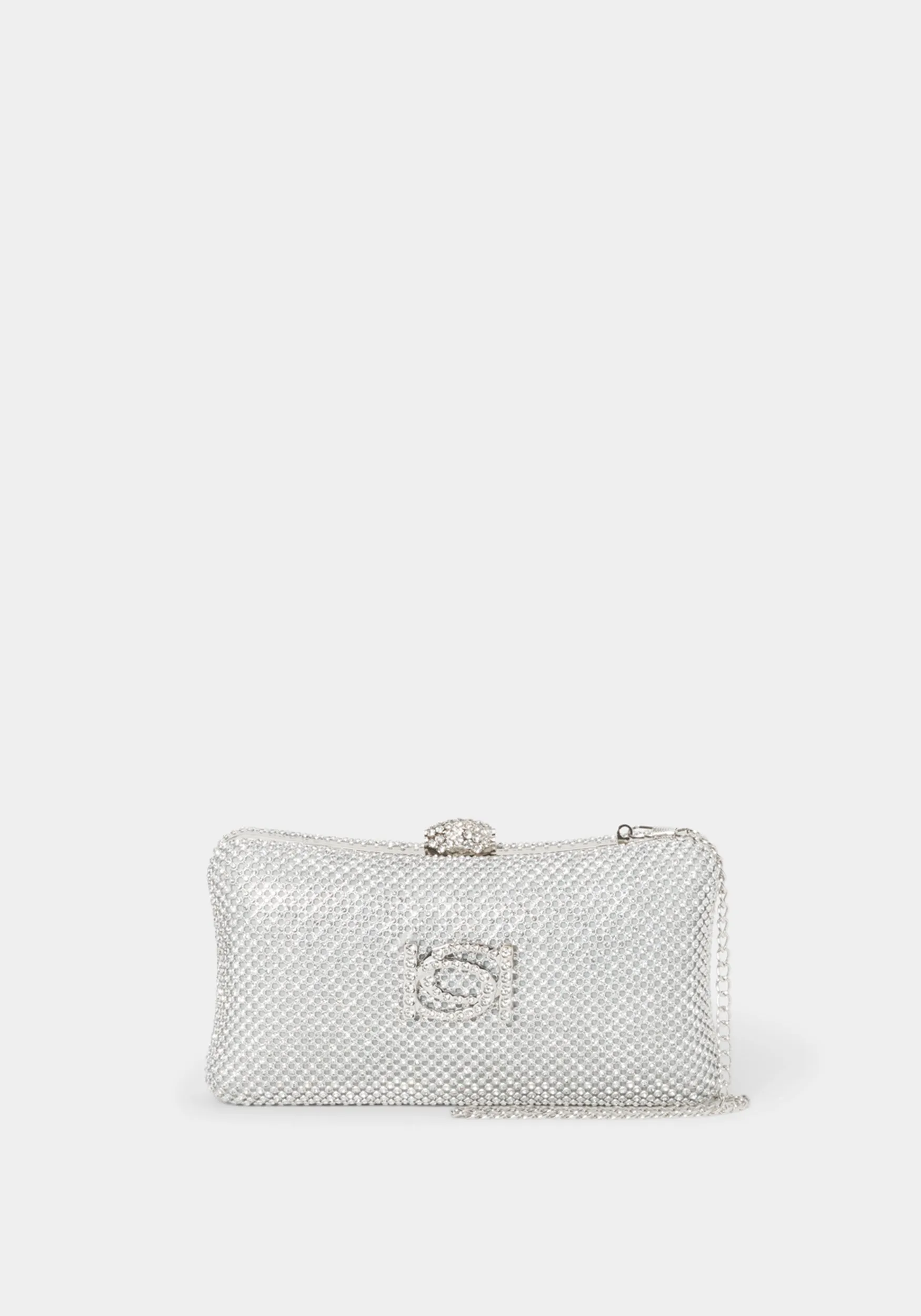 Dianna Hardshell Diamond Clutch sold by Bebe