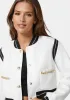 Textured Bomber Jacket sold by Bebe