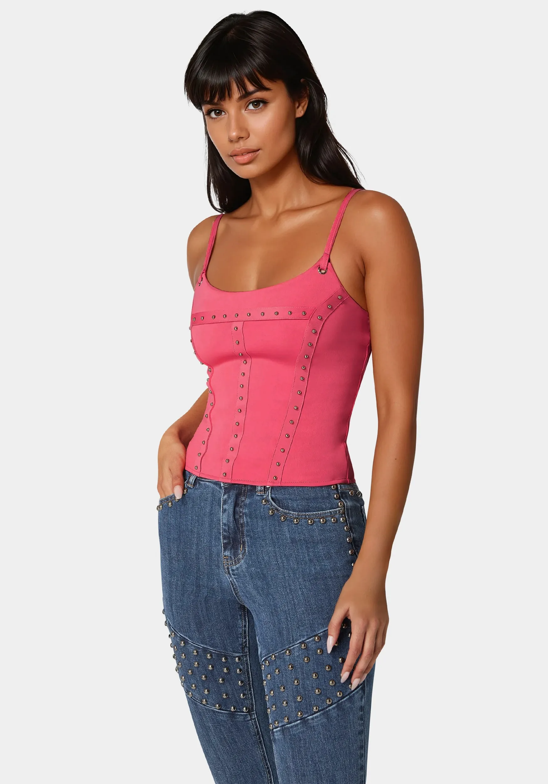 Studded Corset sold by Bebe product image thumbnail 2