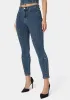 Natural Waist Skinny Leg Jeans sold by Bebe