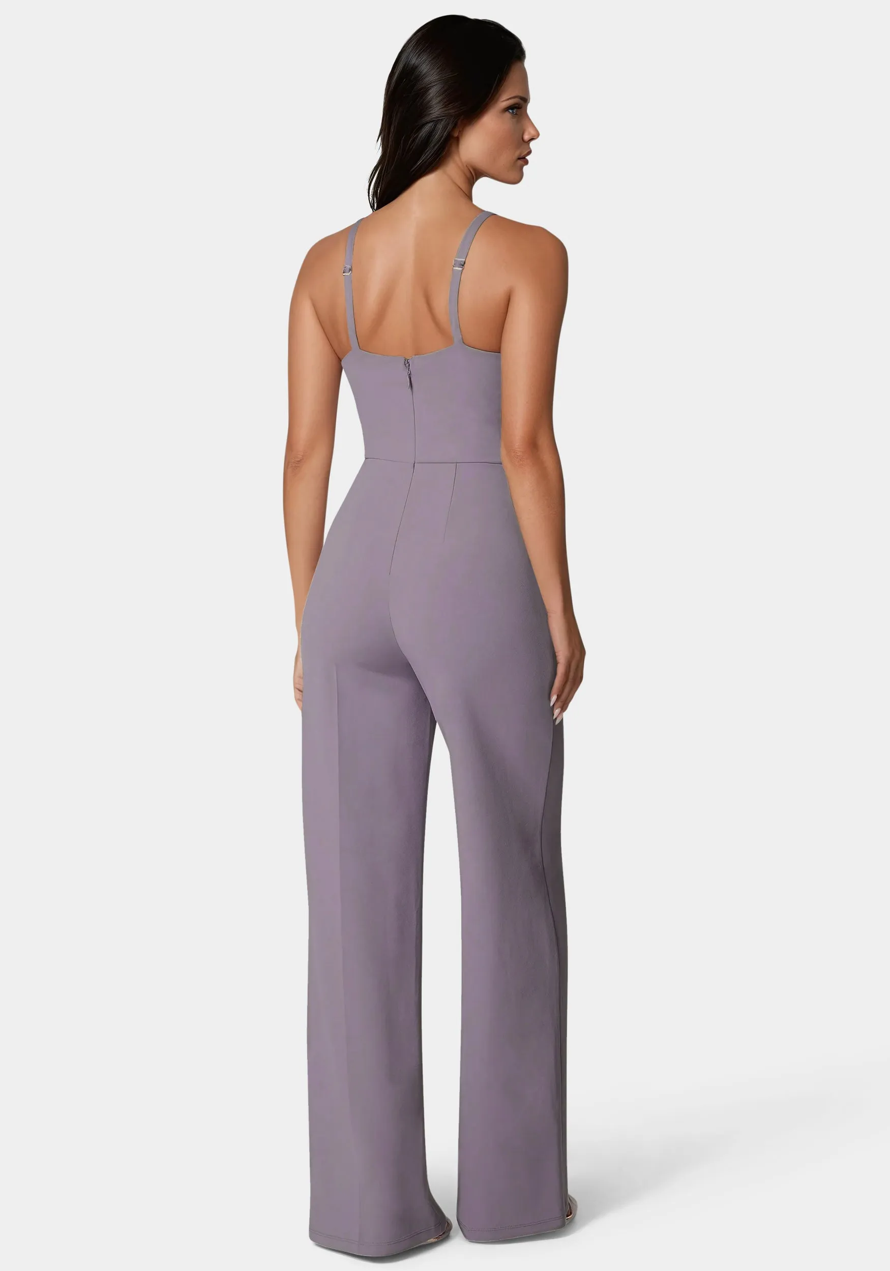 Halter Palazzo Leg Jumpsuit sold by Bebe product image thumbnail 3