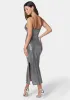 Cowl Neck Shimmer Maxi Dress sold by Bebe