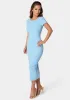 Rib Maxi T-Shirt Dress sold by Bebe