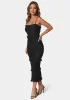 Lace Maxi With Ruffle Dress sold by Bebe
