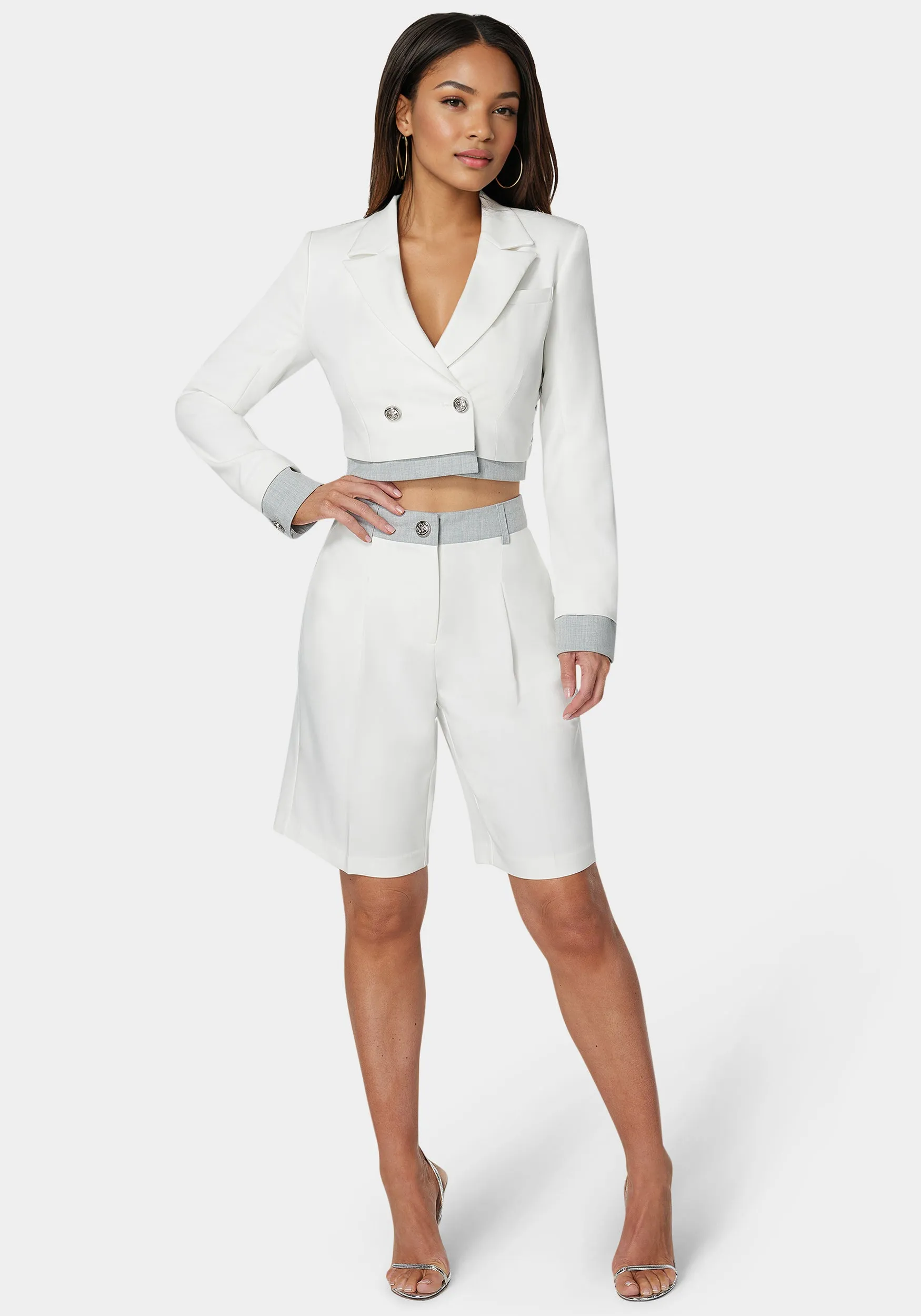 Tailored Bermuda Shorts sold by Bebe