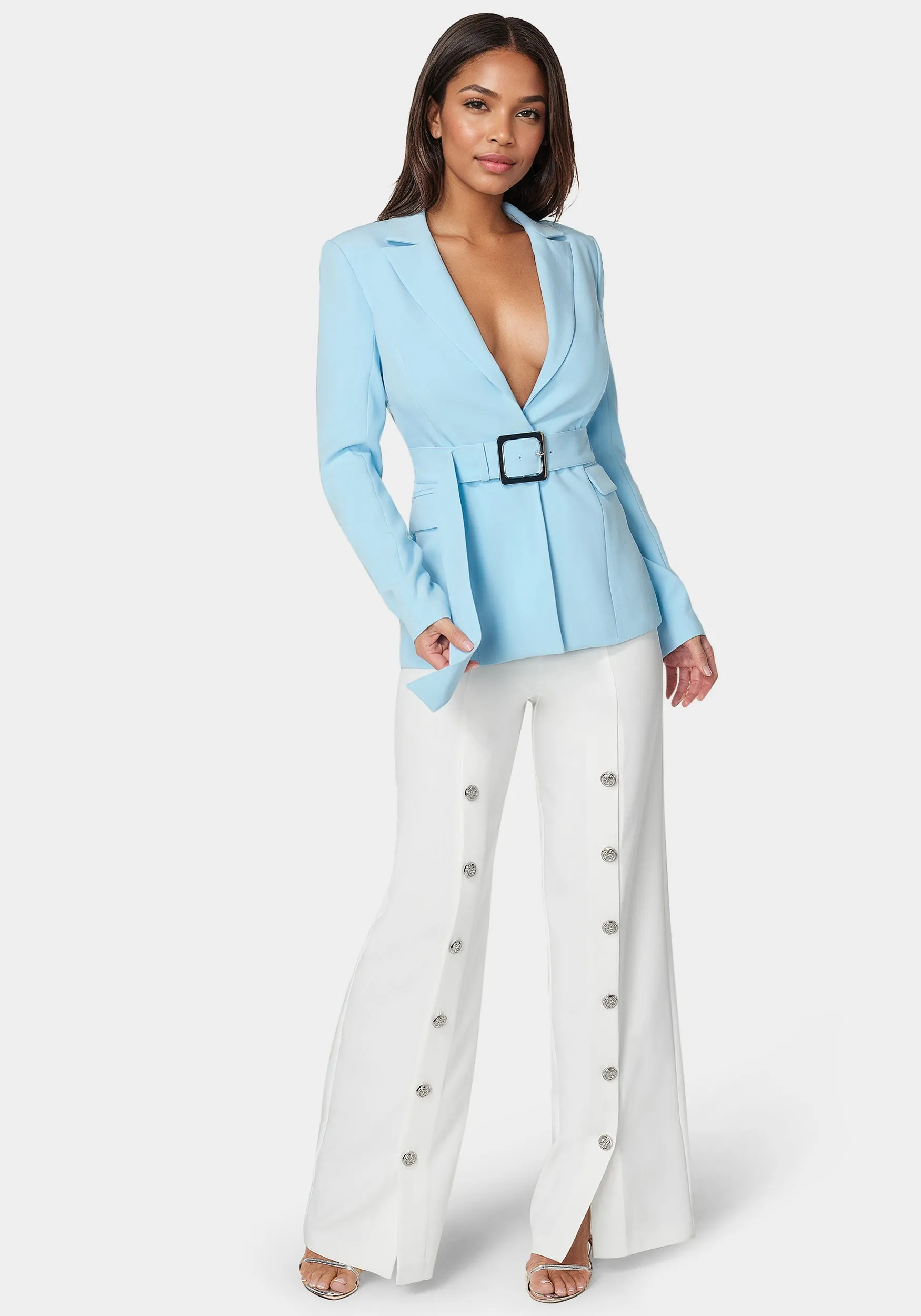 Belted Blazer sold by Bebe product image thumbnail 2