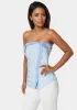 Ruched Asymmetric Top sold by Bebe