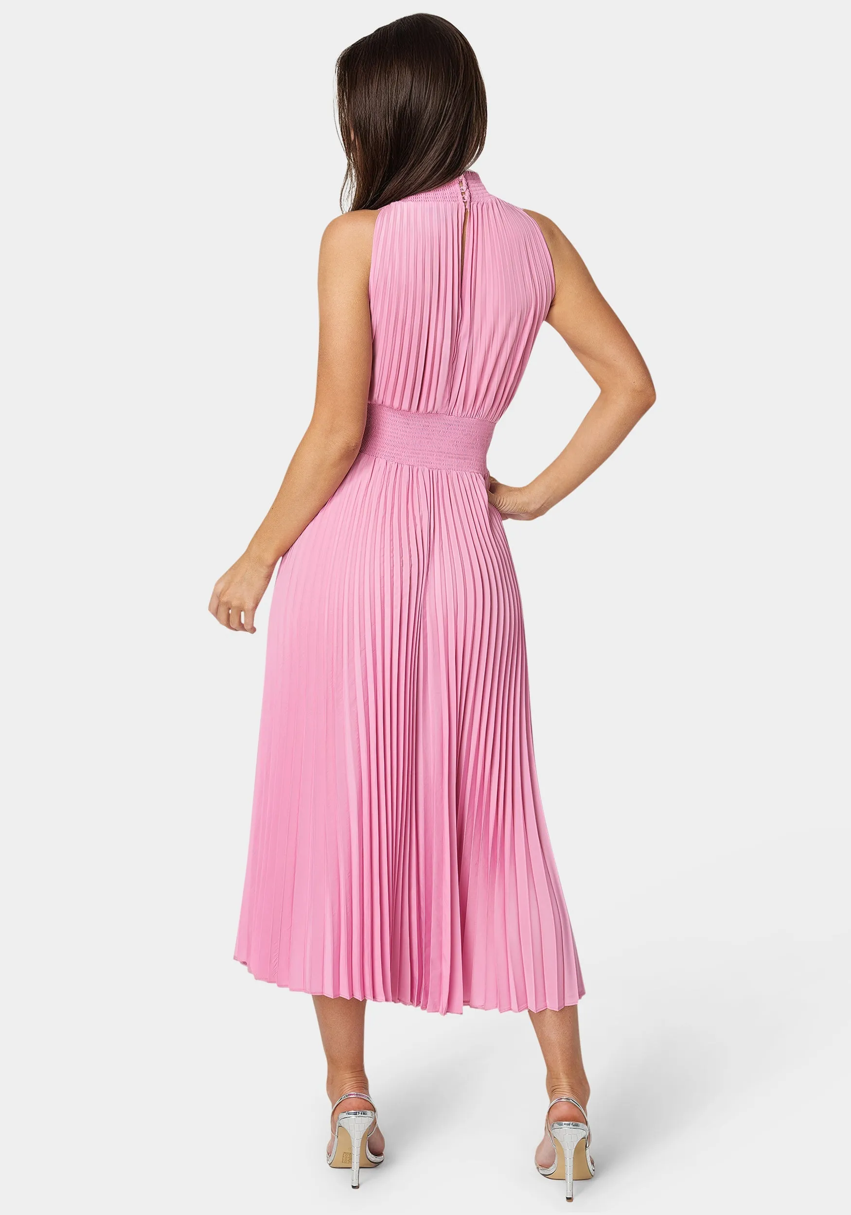 Sleeveless Pleated Dress sold by Bebe product image thumbnail 3
