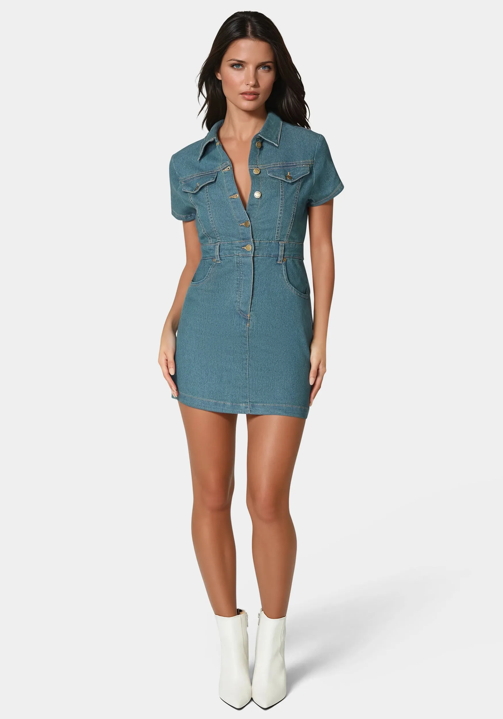 The Shirt Dress sold by Bebe product image thumbnail 2