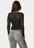 Lace Wrap Top sold by Bebe