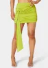 Tie Ruched Knit Skirt sold by Bebe