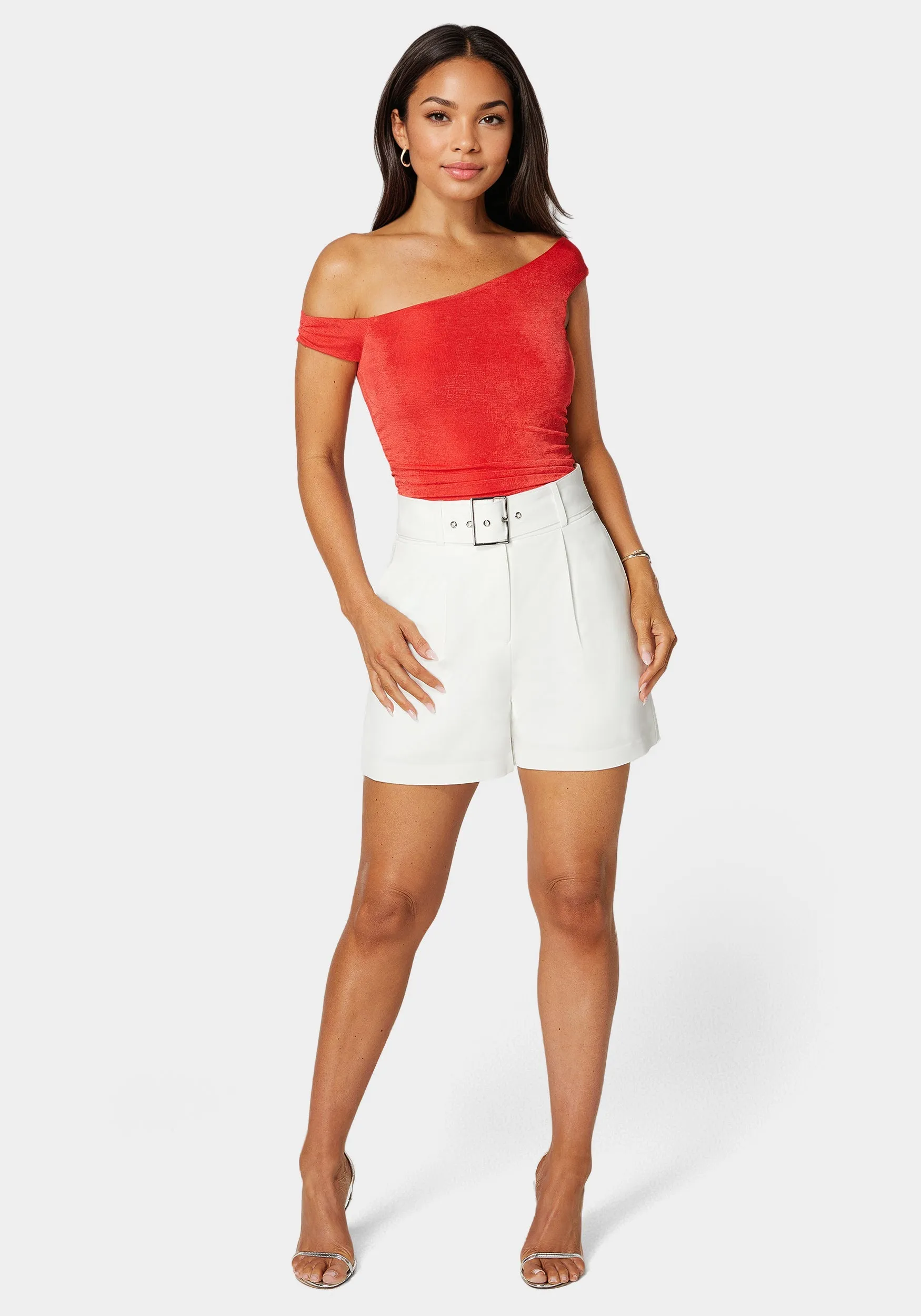 Flowy Belted Short sold by Bebe product image thumbnail 2