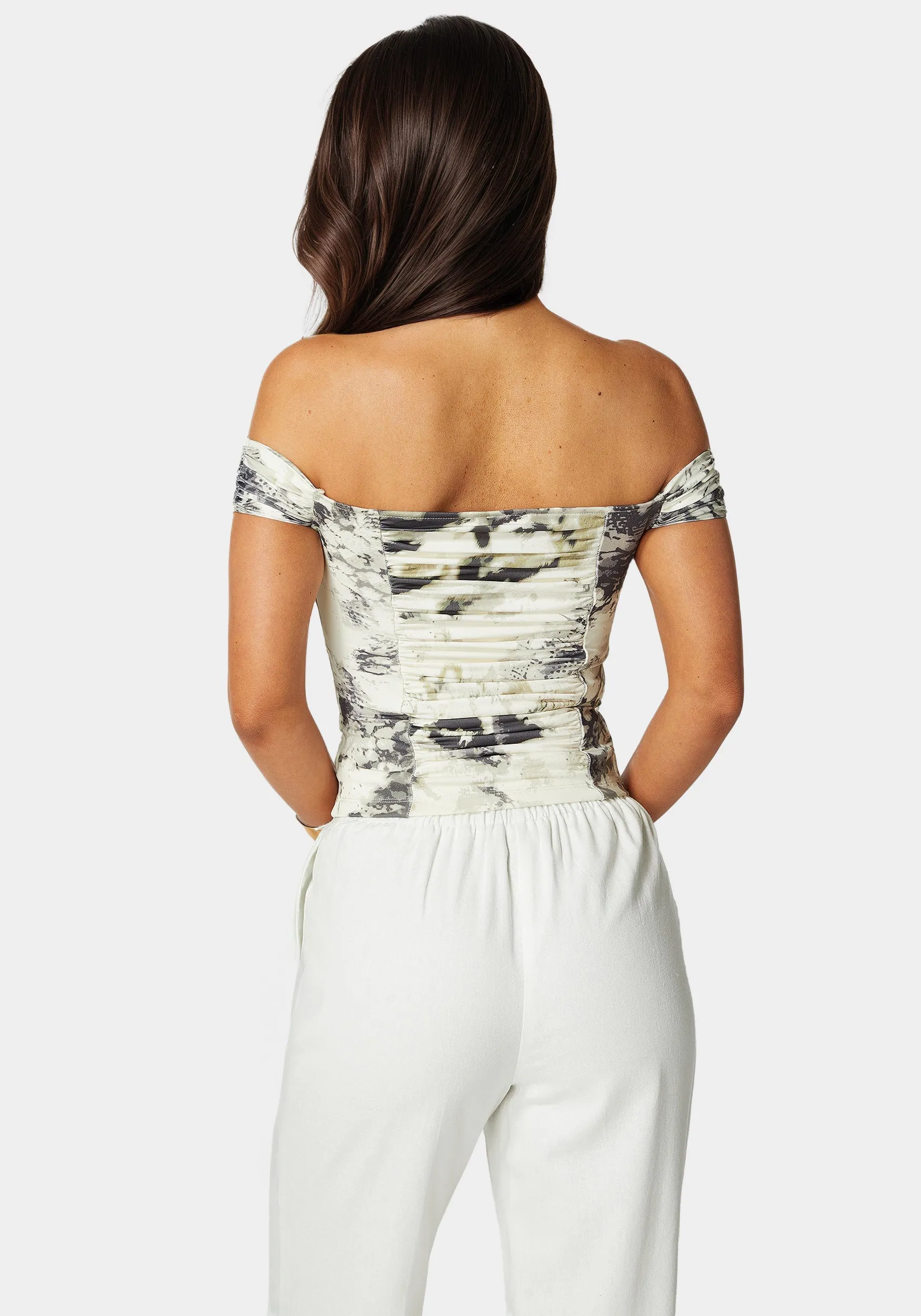 Off Shoulder Knit Top sold by Bebe product image thumbnail 4