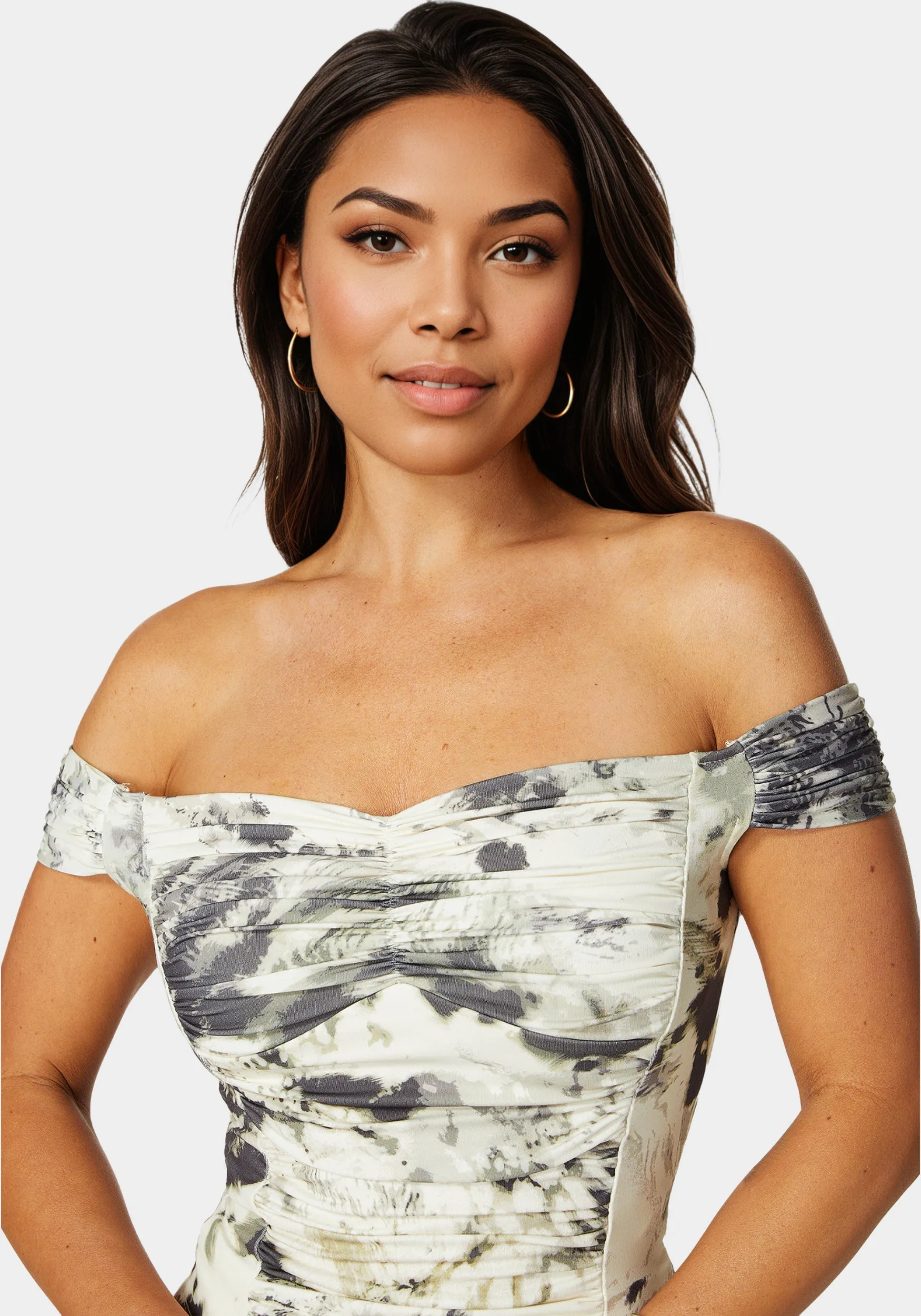 Off Shoulder Knit Top sold by Bebe product image thumbnail 3