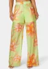 High Waist Palazzo Leg Pull On Pant sold by Bebe