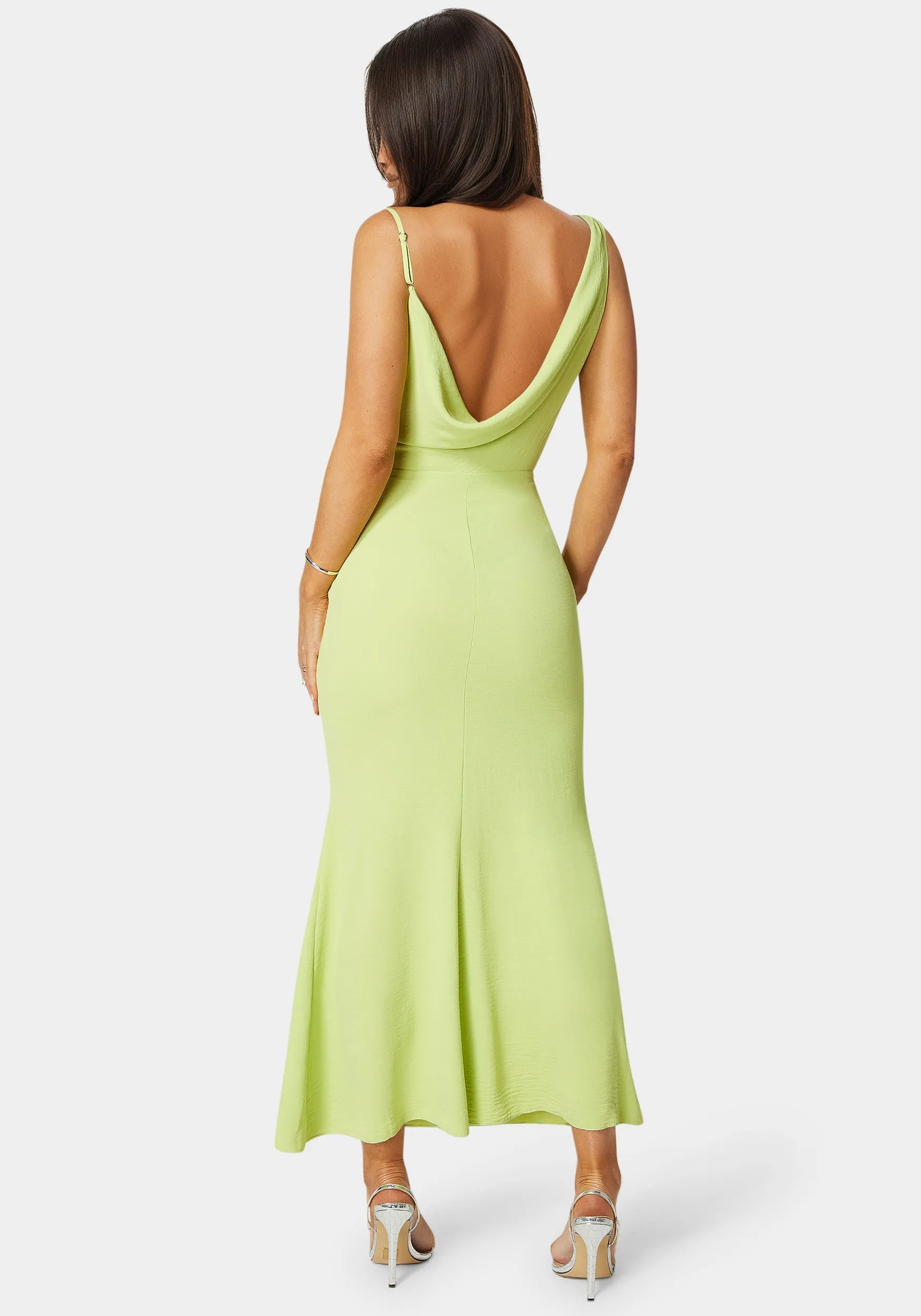 Airflow Cowl Maxi Dress sold by Bebe product image thumbnail 4