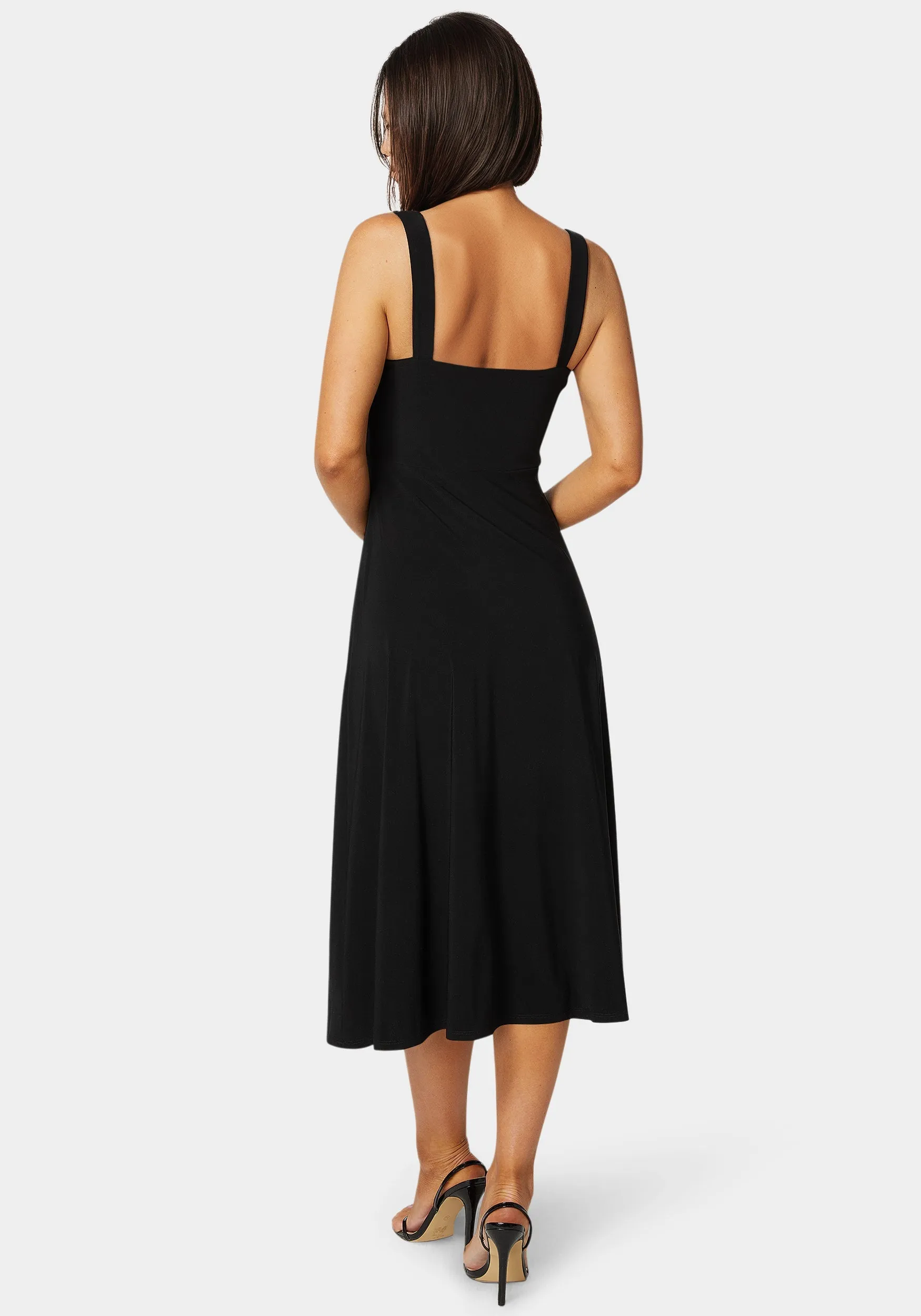 Sweetheart Fit & Flare Midi Dress sold by Bebe product image thumbnail 4