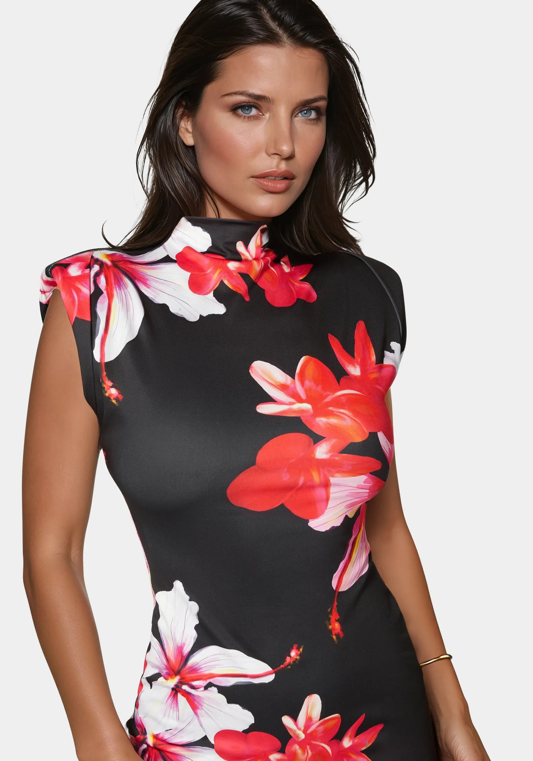 Bold Shoulder Mini Dress sold by Bebe product image thumbnail 3