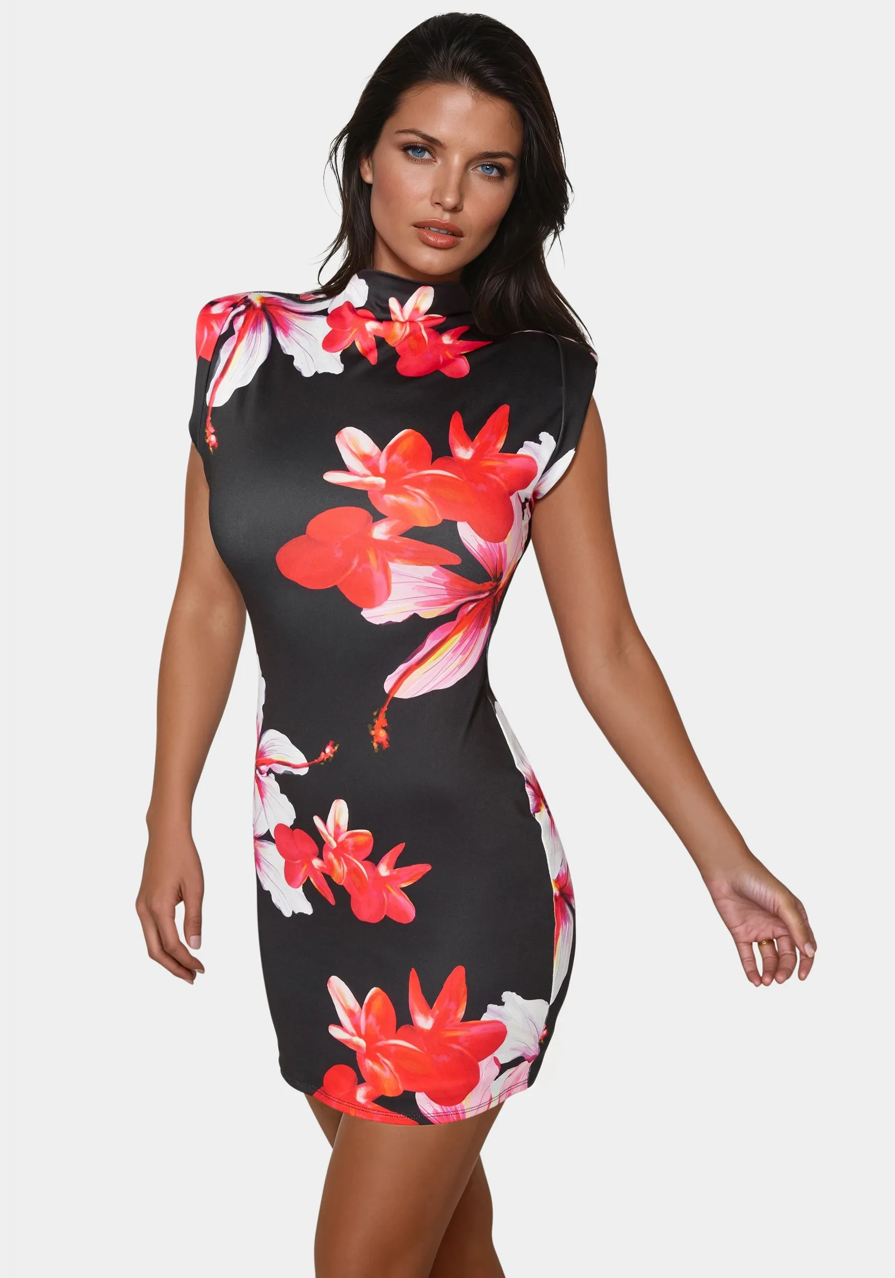 Bold Shoulder Mini Dress sold by Bebe product image thumbnail 2