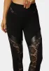 High Waist Combo Piecing Legging sold by Bebe