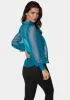 Satin & Chiffon Bow Blouse sold by Bebe