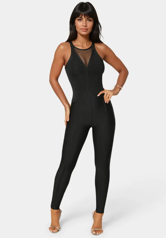 Bandage Knit Catsuit sold by Bebe