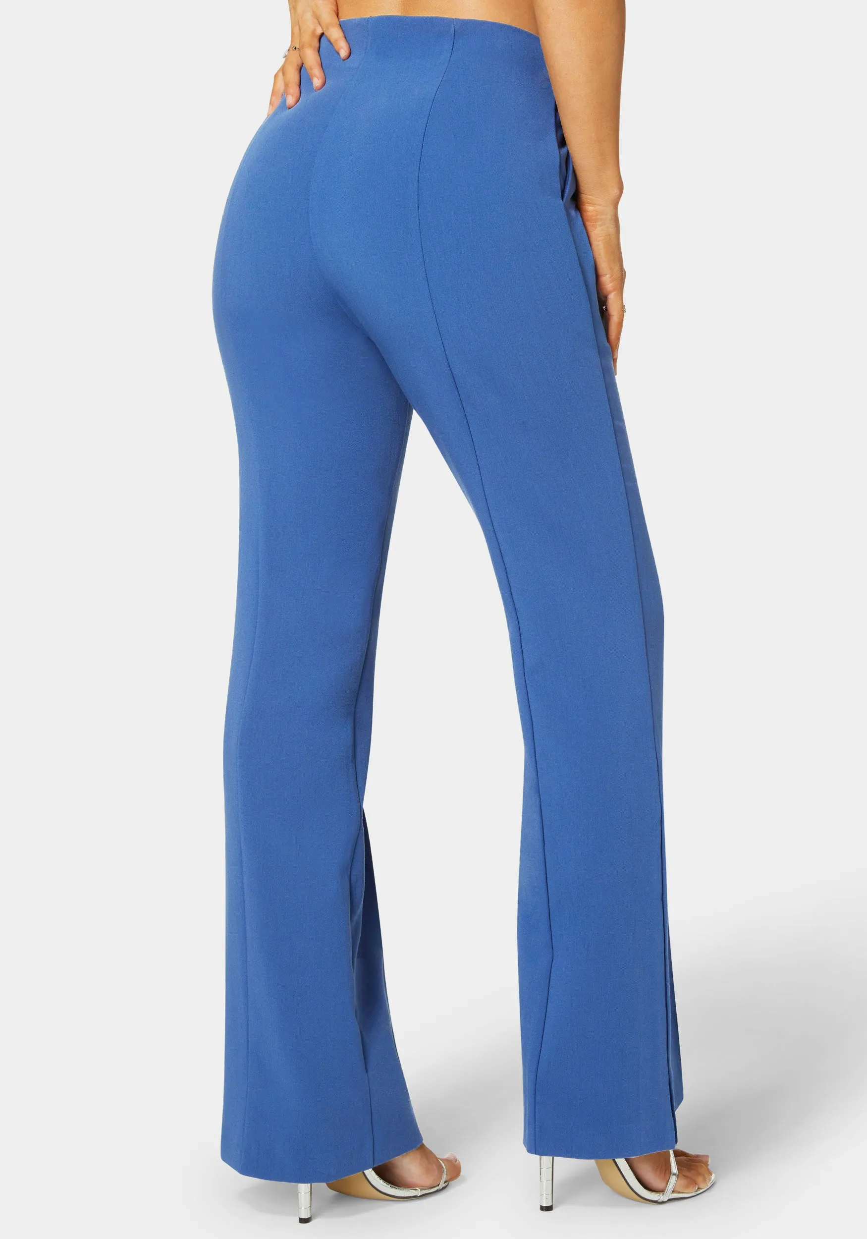 High Waist Tailored Straight Leg Pant sold by Bebe product image thumbnail 4