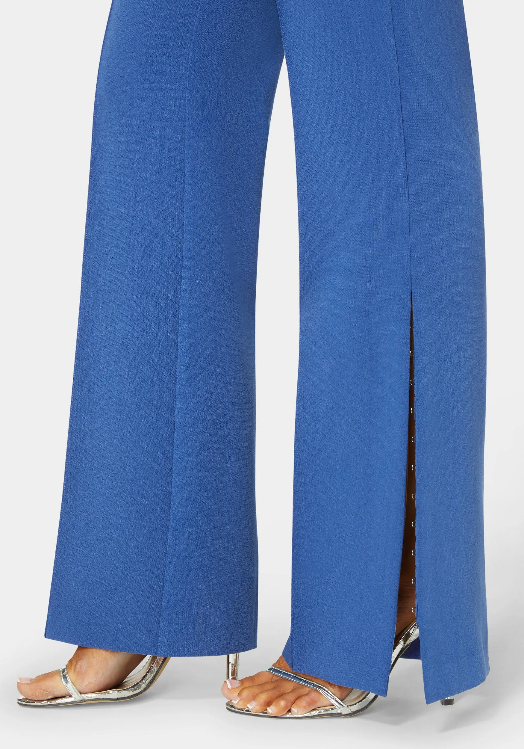 High Waist Tailored Straight Leg Pant sold by Bebe product image thumbnail 3