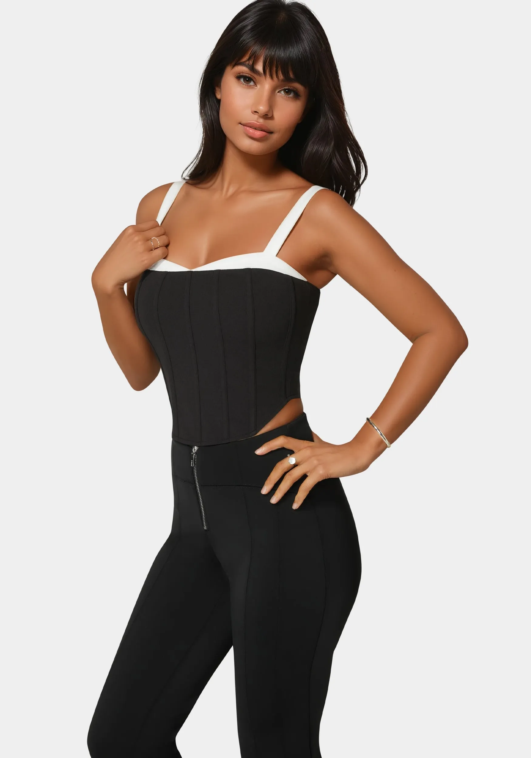 Corset Knit Top sold by Bebe product image thumbnail 2