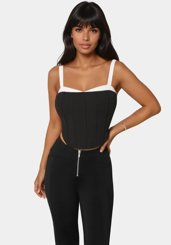 Corset Knit Top sold by Bebe