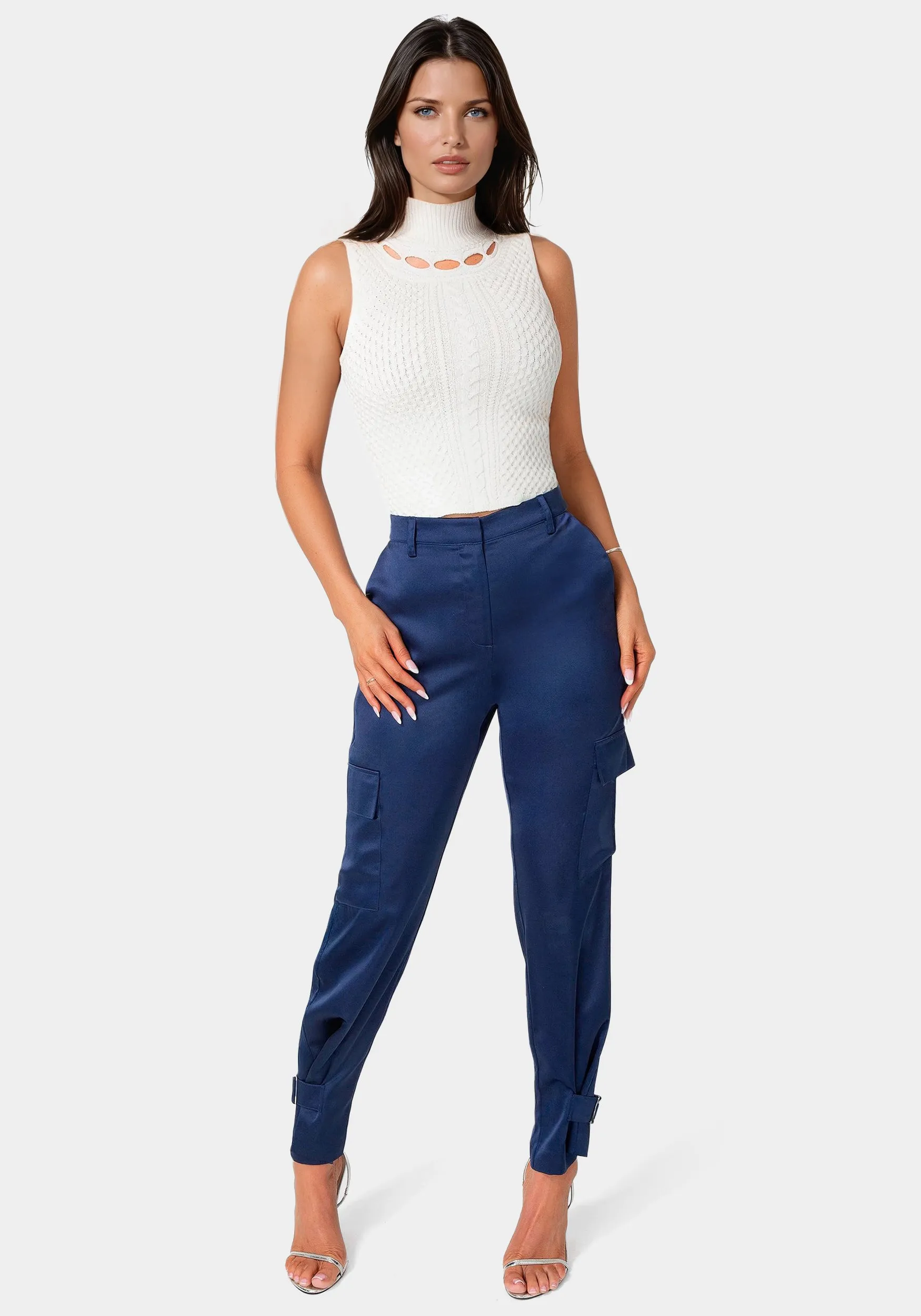 Satin Cargo Jogger sold by Bebe product image thumbnail 2