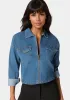 Denim Jacket The Full Zip sold by Bebe