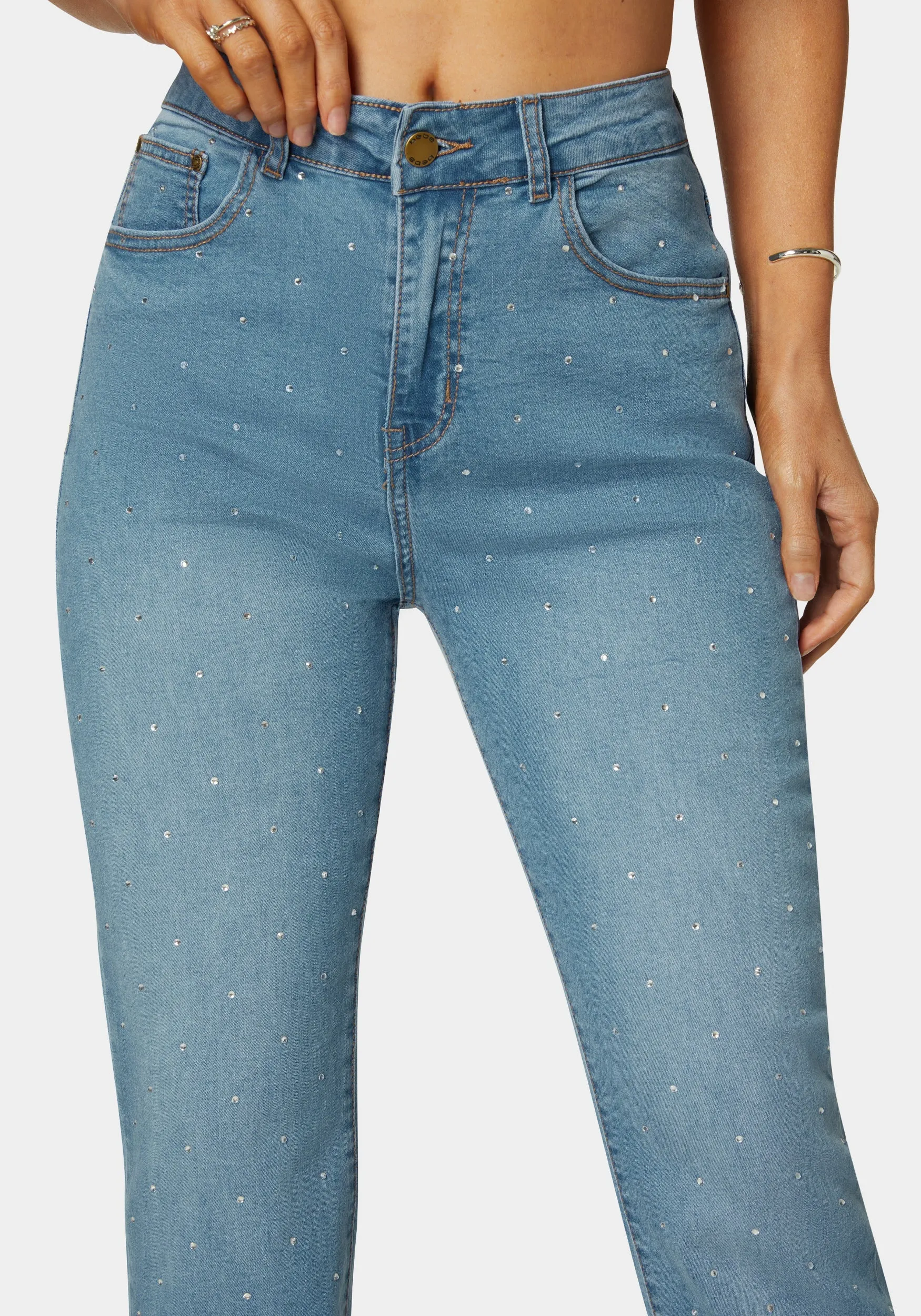 The Embellished Straight Leg sold by Bebe product image thumbnail 3