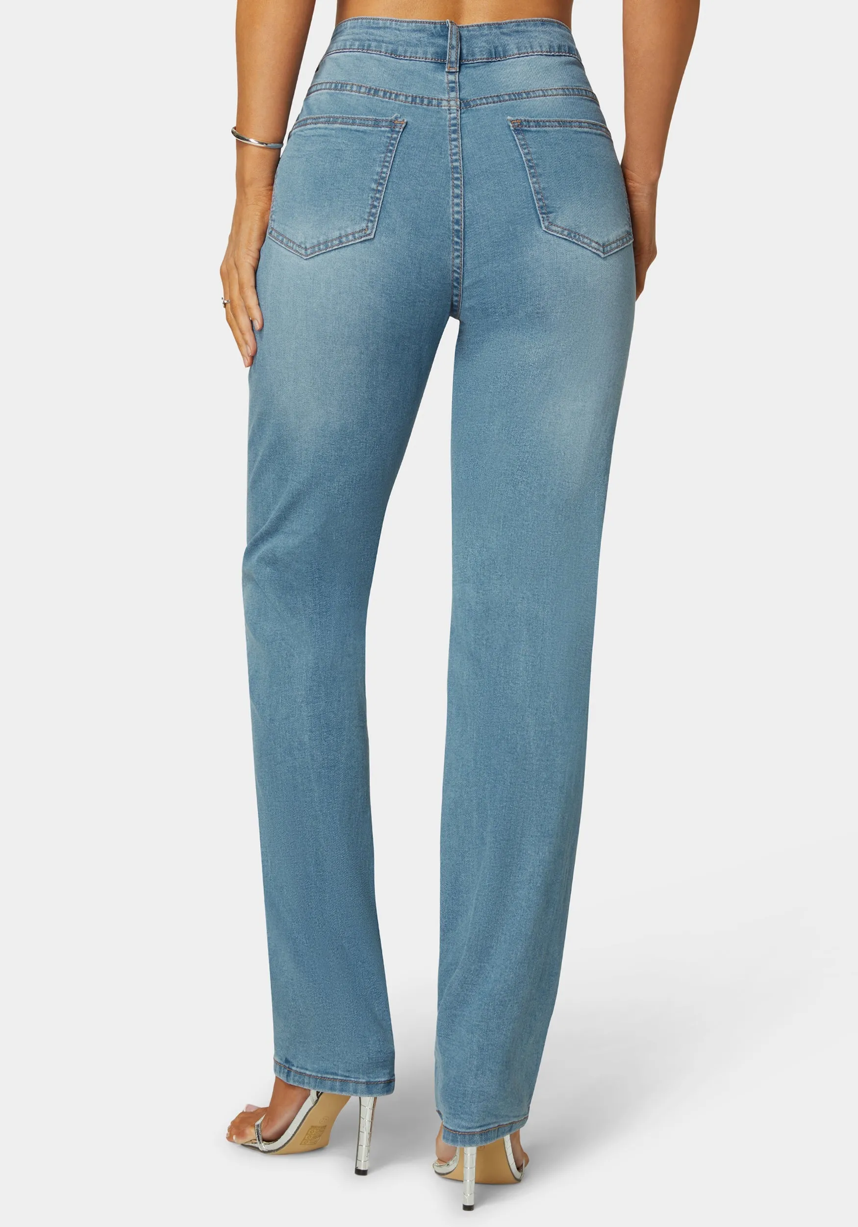 The Embellished Straight Leg sold by Bebe product image thumbnail 4