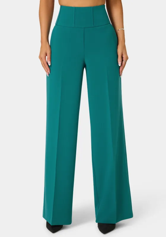 Tailored High Waist Palazzo Leg Pant sold by Bebe