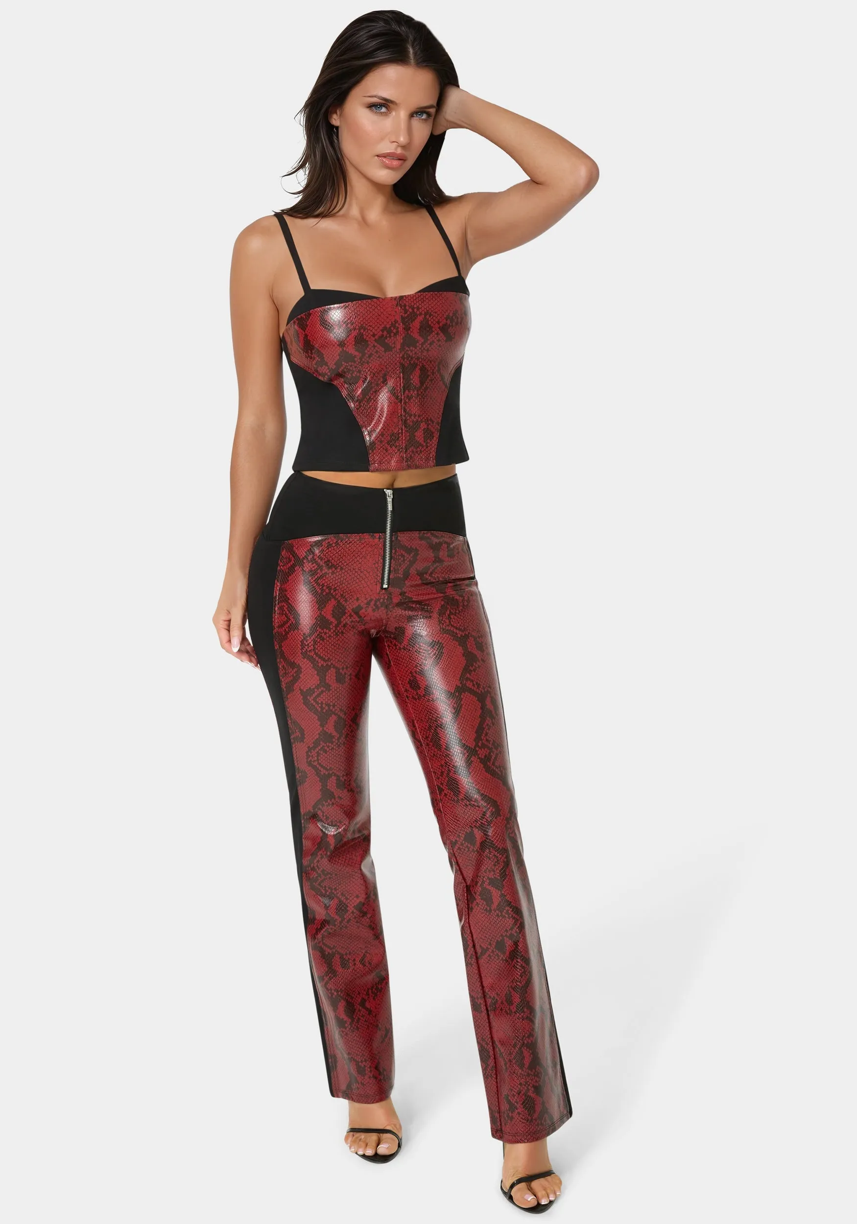 Fitted Snake Skin Top sold by Bebe product image thumbnail 2