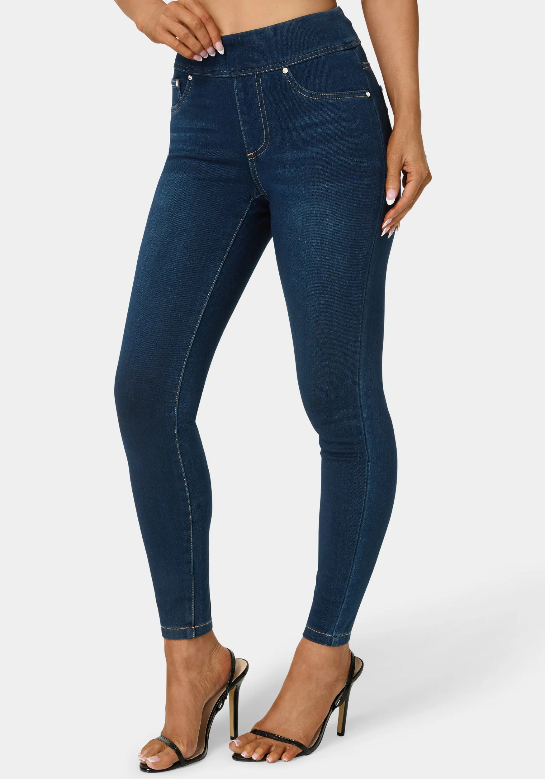 Natural Waist Jegging sold by Bebe product image thumbnail 4