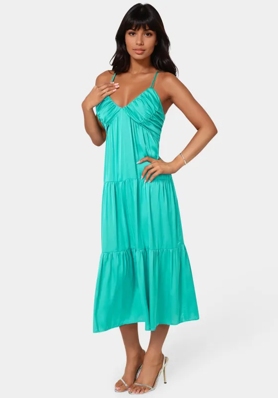 Tiered Maxi Sundress sold by Bebe