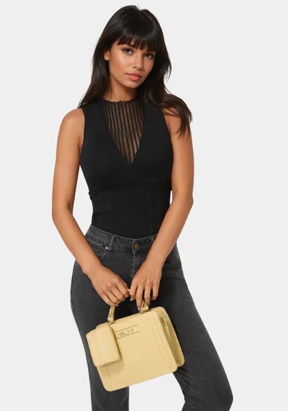 Thea Small Satchel With Card Case sold by Bebe