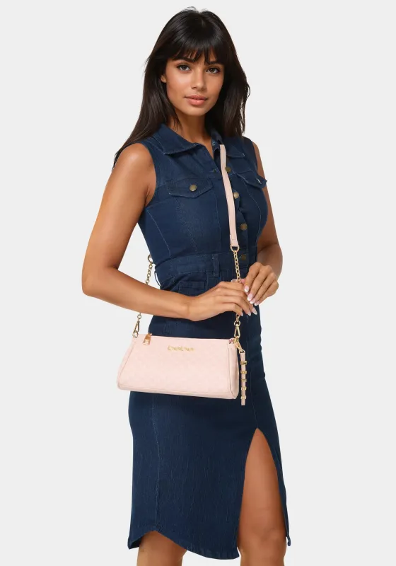 Adela Monogram Baguette Crossbody sold by Bebe