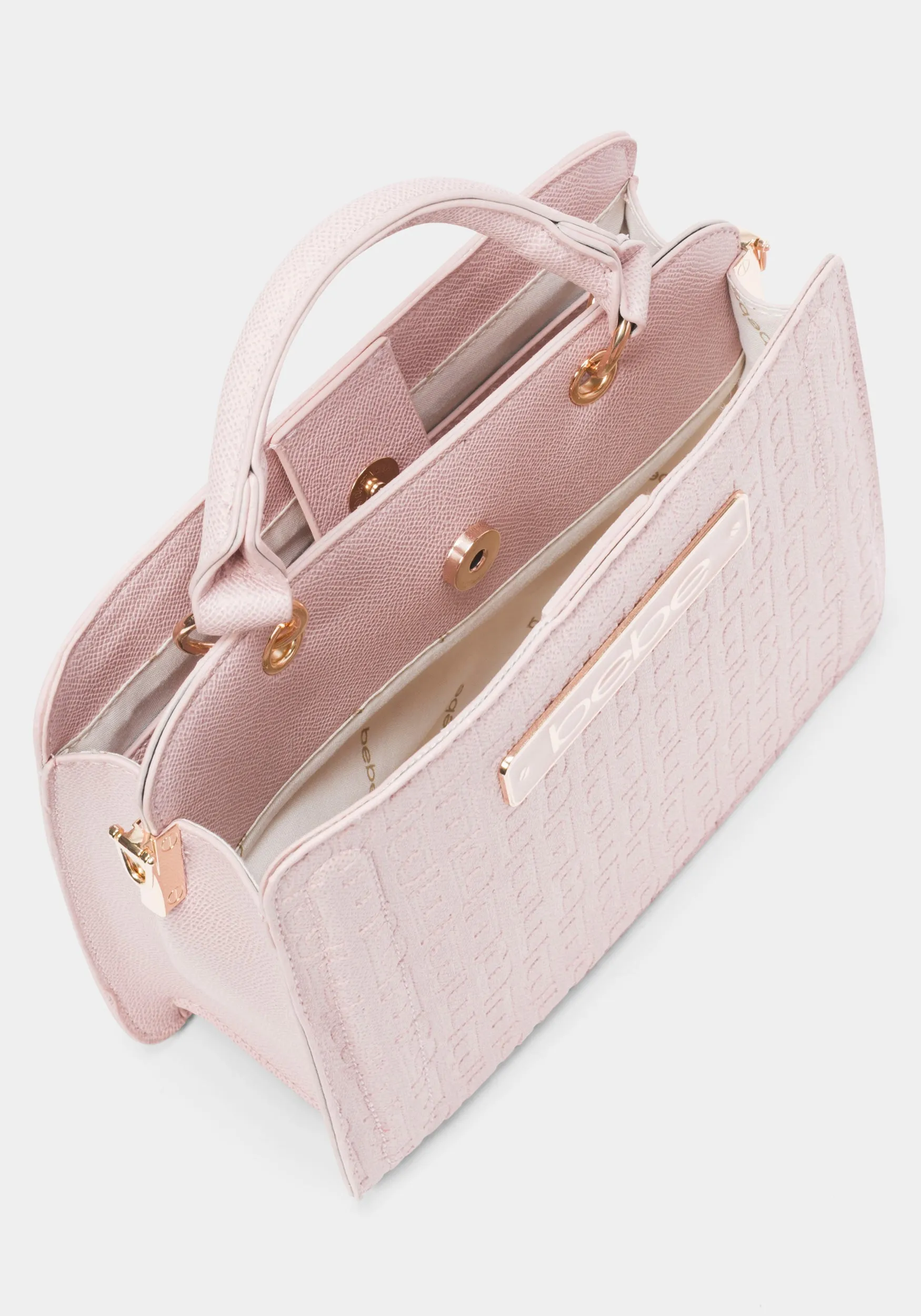 Thea Small Satchel With Card Case sold by Bebe product image thumbnail 5