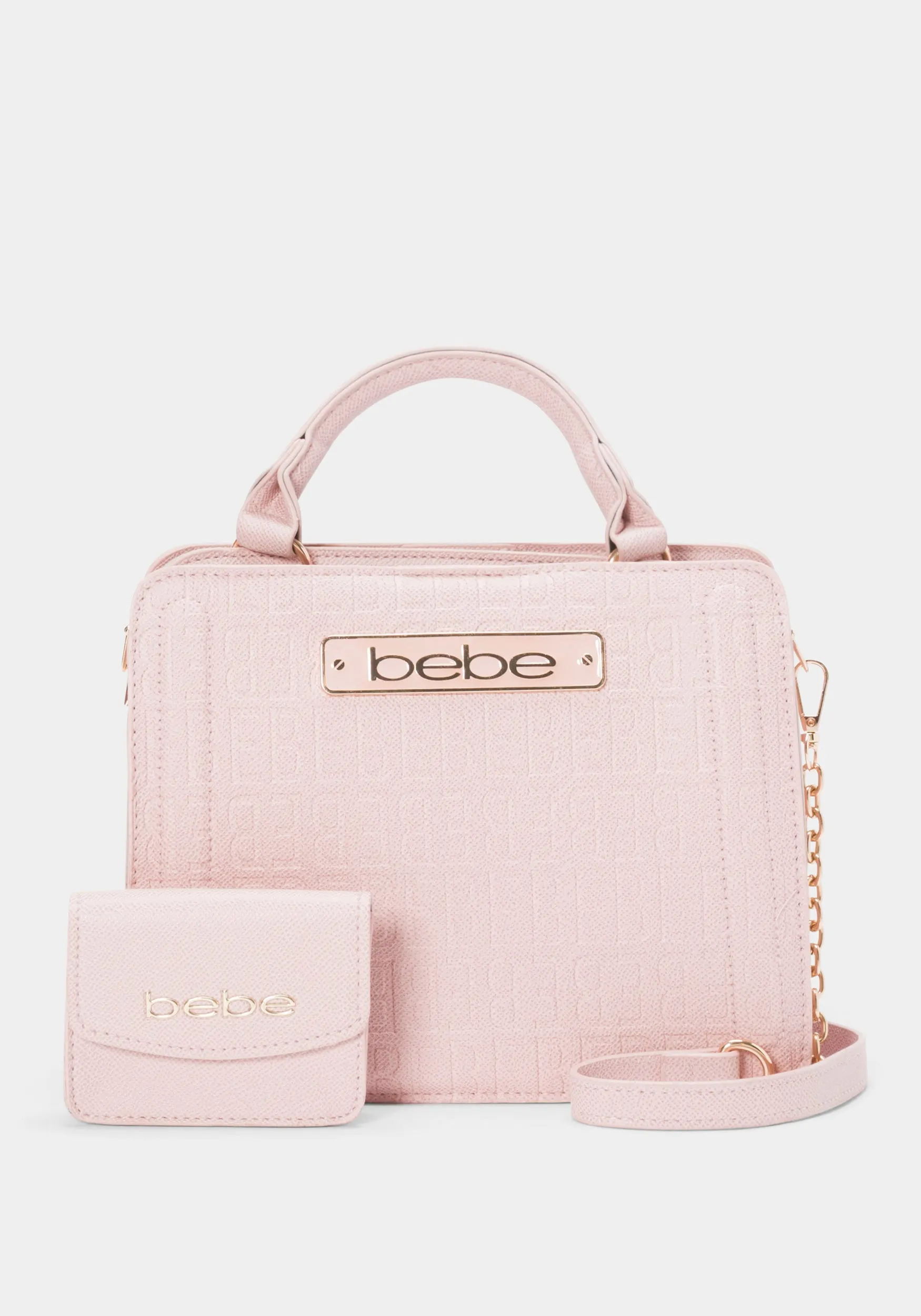 Thea Small Satchel With Card Case sold by Bebe product image thumbnail 2