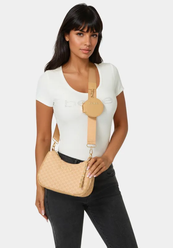 Adela Monogram Crossbody With Coin Purse sold by Bebe