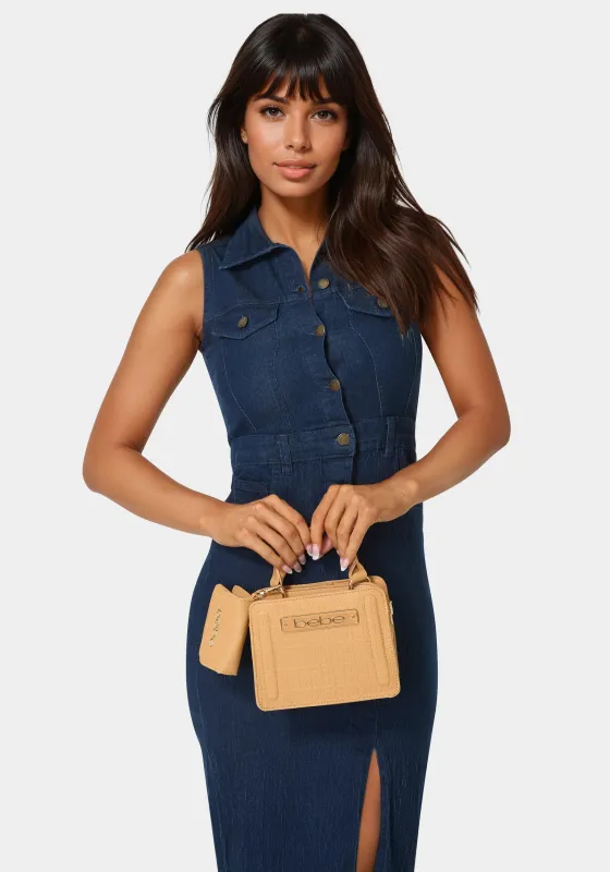 Thea Mini Satchel With Card Case sold by Bebe