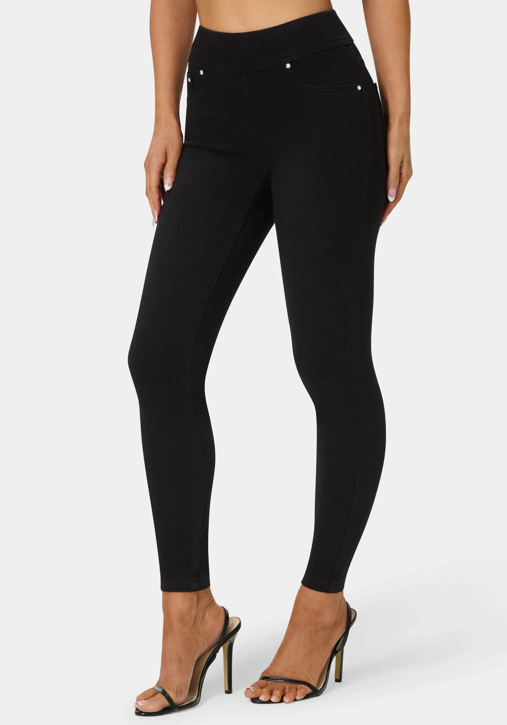 Natural Waist Jegging sold by Bebe product image thumbnail 3