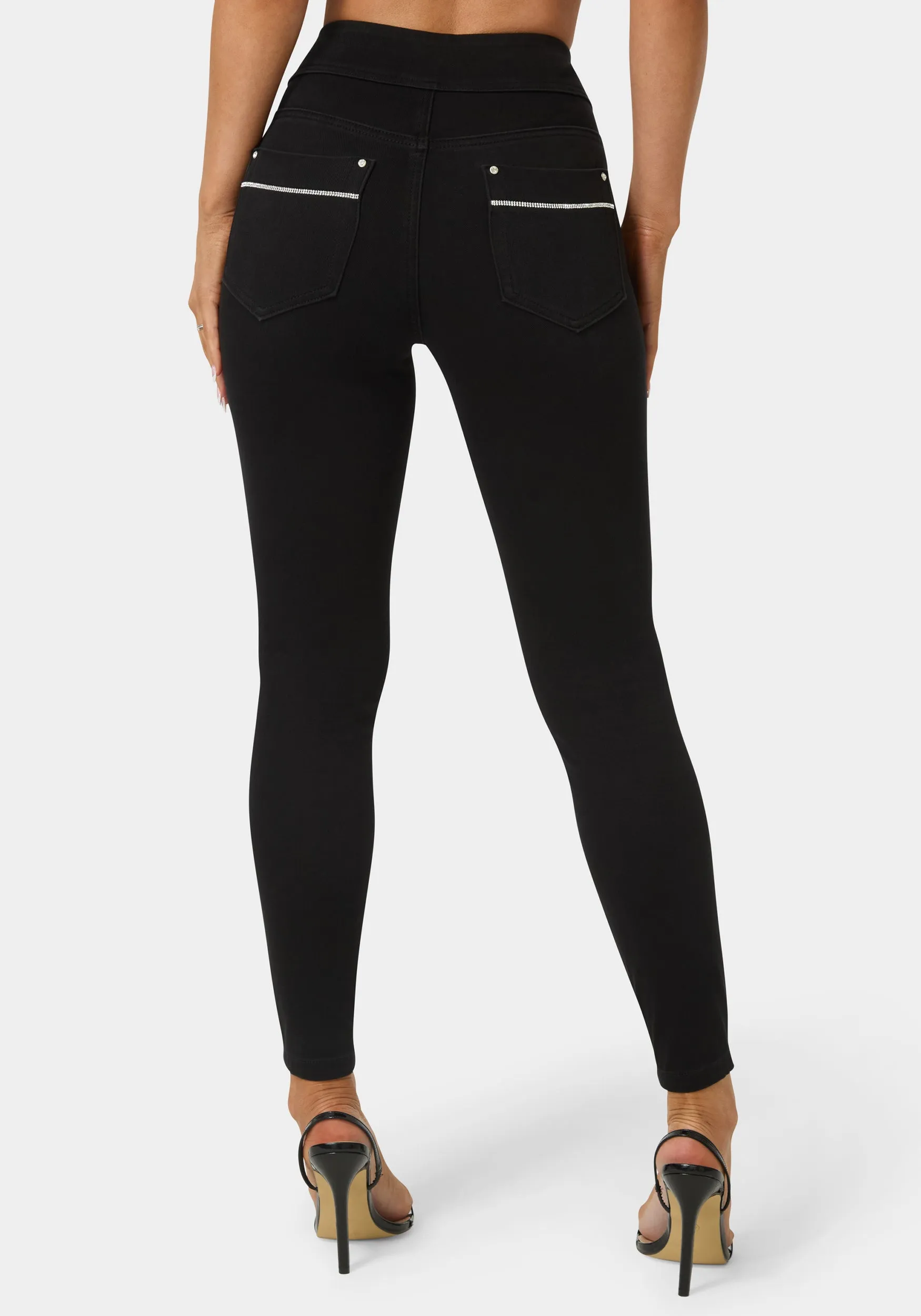 Natural Waist Jegging sold by Bebe product image thumbnail 4