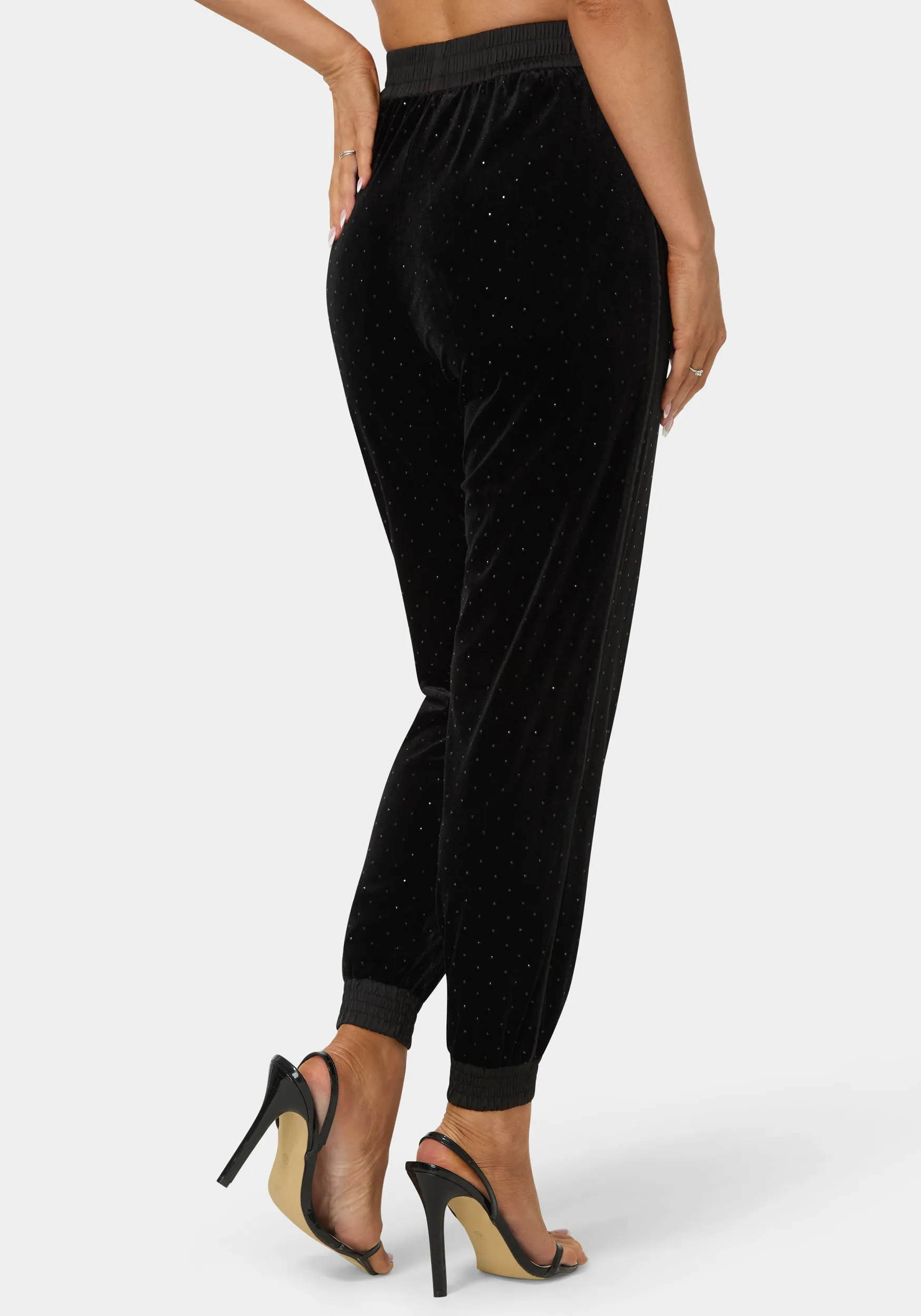 Embellished Jogger Pant sold by Bebe product image thumbnail 4