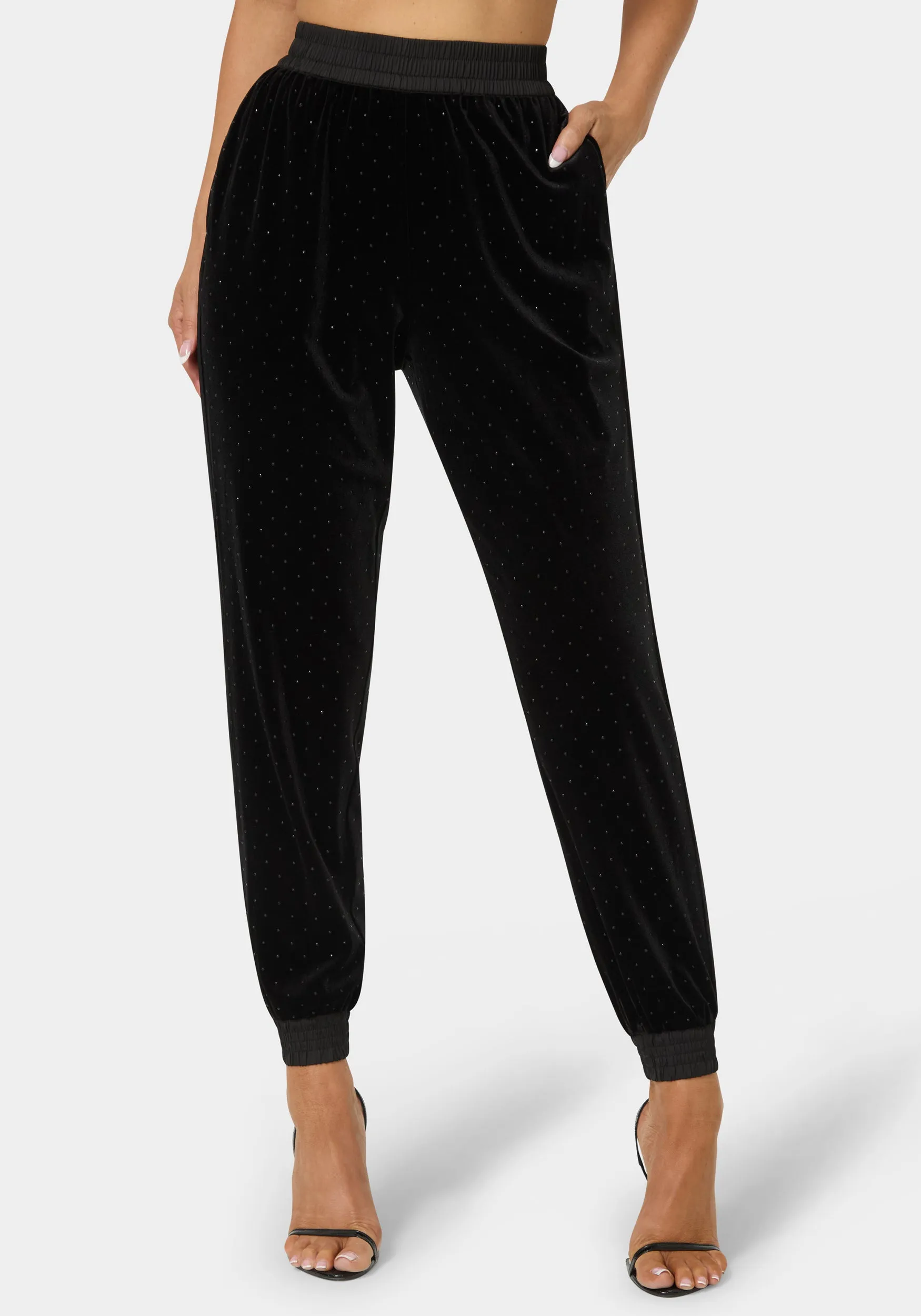 Embellished Jogger Pant sold by Bebe