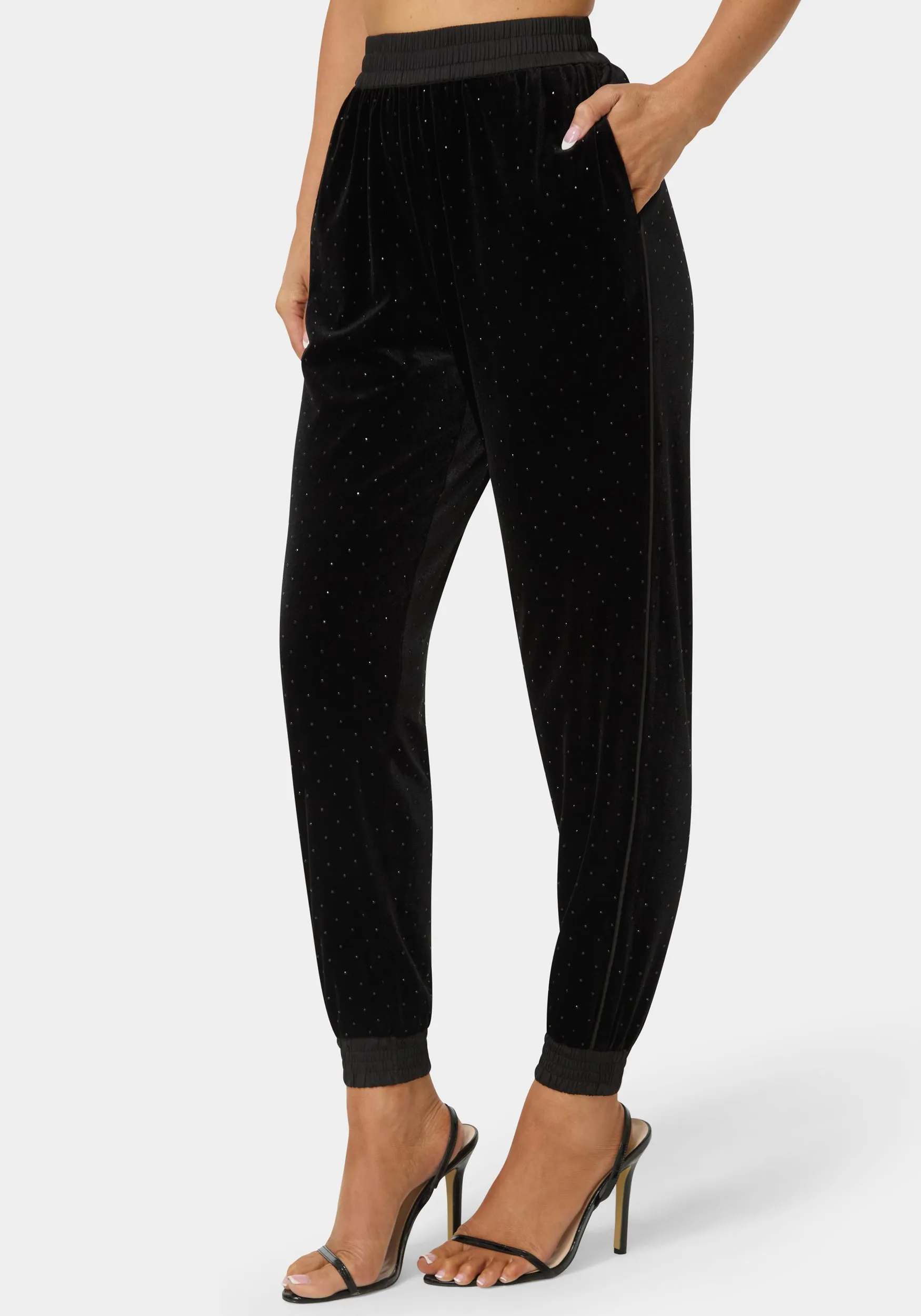 Embellished Jogger Pant sold by Bebe product image thumbnail 3
