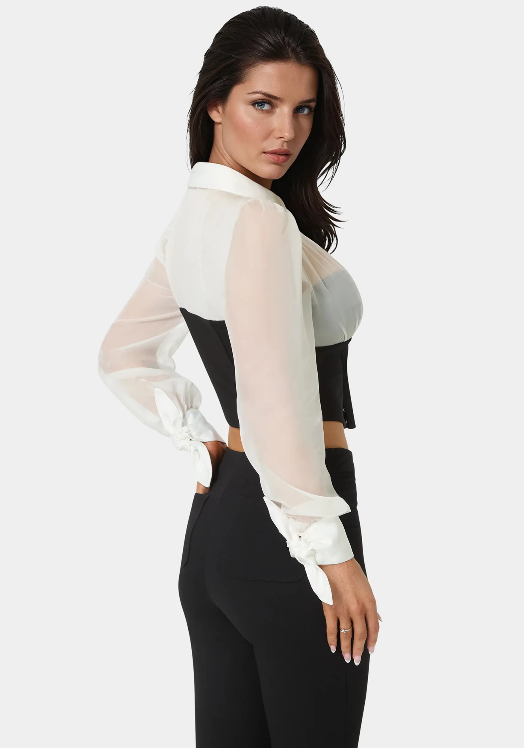 Corset Blouse sold by Bebe product image thumbnail 3